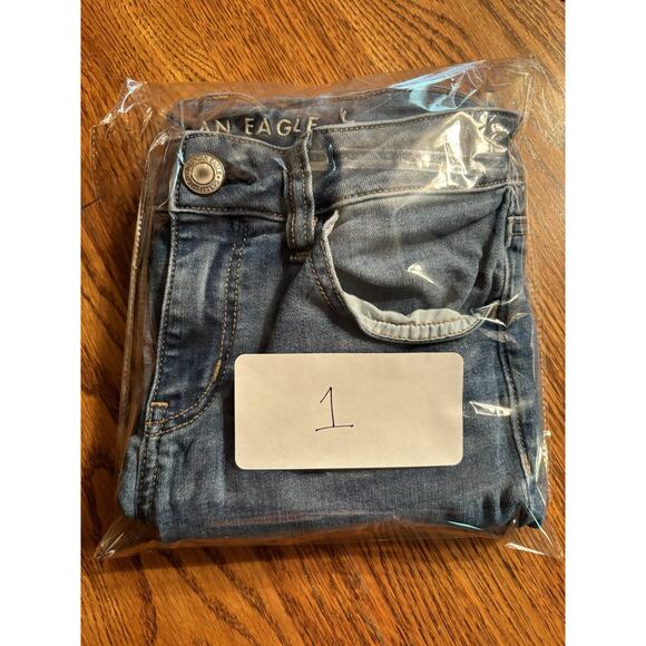 American Eagle, NE(X)T level stretch, Womens, Size US 4,Blue Denim,Jeggings - Picture 13 of 13